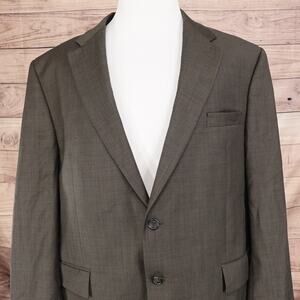 LAUREN RALPH LAUREN 100% WOOL BLAZER SPORT COAT SUIT JACKET MENS SZ 48R